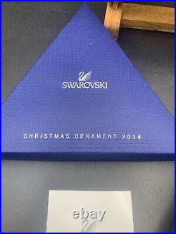 Swarovski Crystal 2014 Annual SNOWFLAKE CHRISTMAS ORNAMENT 5059026 in Box