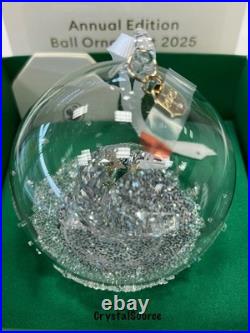 Swarovski Crystal 2025 BALL ANNUAL EDITION CHRISTMAS ORNAMENT 5701865