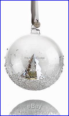 Swarovski Crystal Christmas 2013 Ball Ornament 5004498 Mint Boxed Retired Rare