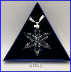 Swarovski Crystal Snowflake/Star 2015 Christmas Ornament NIB