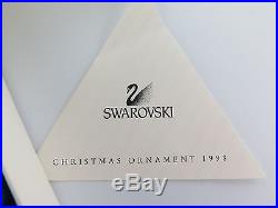 Swarovski Rare 1998 Christmas Ornament Mint In Box