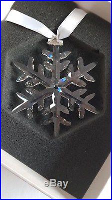 Swarovski, Unicef Snowflake Christmas Ornament Lim-Ed 2009. Art No 1028874