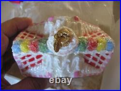 Sweet Savannah Gingerbread House Polish Glass Christmas Ornament