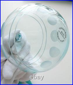 TIFFANY & Co. 2019 Crystal Christmas Ornament Ball 7cm Tiffany Blue Glass TIFFANY & Co. 2019 Crystal Christmas Ornament Ball 7cm Tiffany Blue Glass