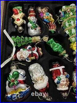 Thomas Pacconi Blown Glass 2003 Christmas Classics Ornaments 43 pc. Collection