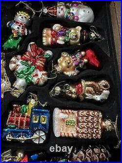 Thomas Pacconi Blown Glass 2003 Christmas Classics Ornaments 43 pc. Collection