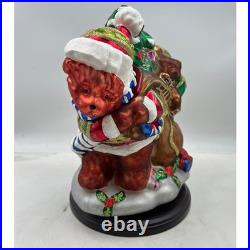 Thomas Pacconi Classics Bear Santa Claus Christmas Ornament Figurine Tree Gifts