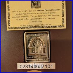 Thomas Pacconi Vintage Glass Large and Medium Snowmen Ornaments