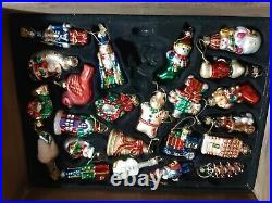 Thomas Pacconi Vintage Huge Bundle Lot Glass Christmas Decorations Ornaments QVC