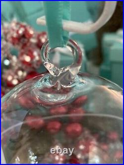 Tiffany&Co Crystal Glass Ball Ornament Christmas Holiday Tree 2019 FLASH SALE