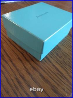 Tiffany & Co Glass Christmas Tree Christmas Ornament Star on Top in box