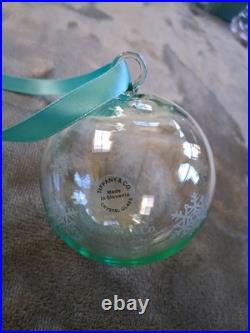 Tiffany & Co. Ornament Ornament Collection Set Mid-2000 Crystal Glass Mint