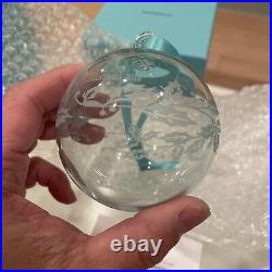 Tiffany Glass Christmas Ornament