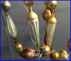 Unique 5 ft + Larger Bead ICE CREAM CONE Antique Glass Christmas Tree GARLAND