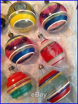 Unsilvered Premier Glass Works Indent Lantern Teardrop Round Xmas Ornament IOBox