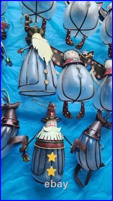 V Caged Bubble Glass 4 Deco 11 C Ornaments Beautiful Christmas Deco Ready 15pc