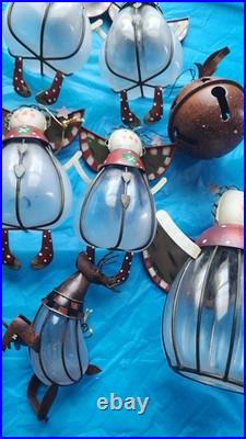 V Caged Bubble Glass 4 Deco 11 C Ornaments Beautiful Christmas Deco Ready 15pc