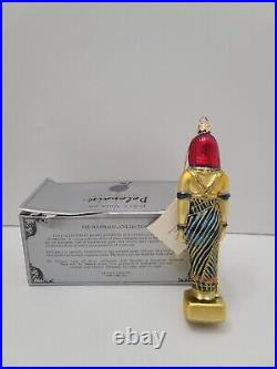 VERY RARE IZIS Ap1041 POLONAISE Gold Blown Glass Egyptian Christmas Ornament