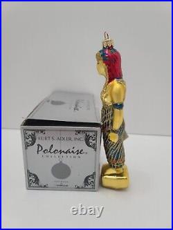 VERY RARE IZIS Ap1041 POLONAISE Gold Blown Glass Egyptian Christmas Ornament