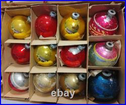 VTG 50s Glass Christmas Ornament Shiny Brite Poland W. Germany 100+ PICK UP ONLY