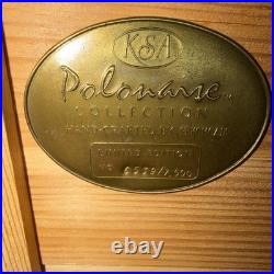 VTG Kurt Adler Polonaise Cinderella Blown Glass Ornaments 6 Pc Boxed Set Komozja