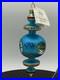 VTG-Rare-Christopher-Radko-RAZZMATAZZ-Turquoise-Triple-Indent-Ornament-98-238-0-01-krc