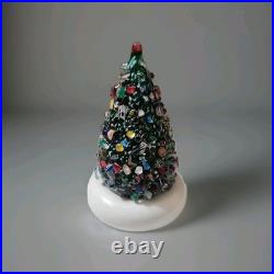 VinTage CAPE COD GLASS WORKS Millefiori CHRISTMAS TREE 3.5 Paperweight Murano