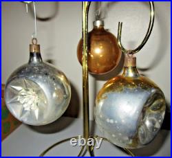 Vintage 12 Shiny Brite Variety Glass Christmas Ornaments