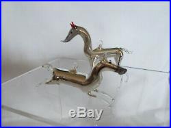 Vintage 1920's Bimini German Blown (Small) Art Glass HORSE Ornament