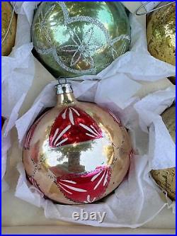 Vintage 25 Pce Collection Shiny Brite, Polish, American Glass Christmas Ornament