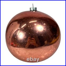 Vintage 5 Shiny Brite Pink Glass Store Display Christmas Ornament Ball US of A Vintage 5 Shiny Brite Pink Glass Store Display Christmas Ornament Ball US of A