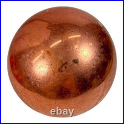 Vintage 5 Shiny Brite Pink Glass Store Display Christmas Ornament Ball US of A