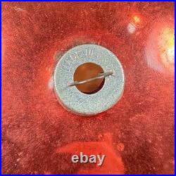 Vintage 5 Shiny Brite Pink Glass Store Display Christmas Ornament Ball US of A