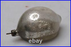 Vintage Antique Glass BERRY Embossed Indent Drop Christmas Ornament Germany