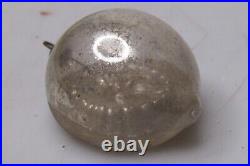 Vintage Antique Glass BERRY Embossed Indent Drop Christmas Ornament Germany