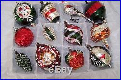 Vintage/Antique Mix Lot of Beautiful Glass Christmas Ornaments