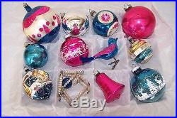 Vintage/Antique Mix Lot of Beautiful Glass Christmas Ornaments #5