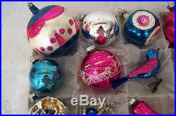 Vintage/Antique Mix Lot of Beautiful Glass Christmas Ornaments #5