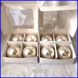 Vintage Asstd Glass ornaments 6 boxes of 4 Vintage Asstd Glass ornaments 6 boxes of 4