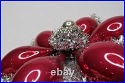 Vintage Blown Glass Tinsel DAISY FLOWER TREE TOPPER Christmas Ornament Germany Vintage Blown Glass Tinsel DAISY FLOWER TREE TOPPER Christmas Ornament Germany