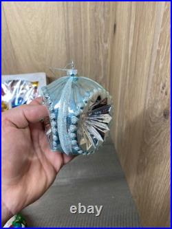 Vintage Christmas Glass Ornament Lot 70+ Pcs Snowmen Santas Balls Mickey Mouse++