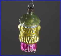 Vintage Christmas Ornament, Glass Ornament, Dwarf, Gnome, Elf, 1930 (# 11066)