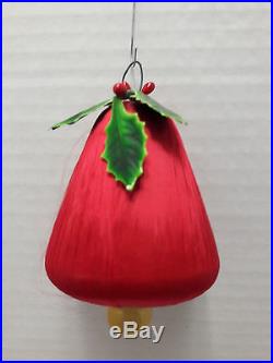 Vintage Christmas Ornaments Satin Sheen Durable Non Glass By Pyramid Mills Co
