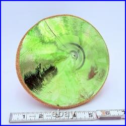 Vintage Christopher Radko Christmas Glass Ornament Spinning Top 5.5 Tall