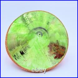 Vintage Christopher Radko Christmas Glass Ornament Spinning Top 5.5 Tall