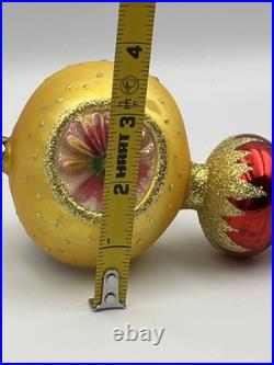 Vintage Christopher Radko Royal Scepter Blown Glass Christmas Ornament 9.5