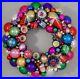 Vintage-Glass-Christmas-Ornament-Wreath-Hand-Made-17-Red-Blue-Purple-174-01-evqo