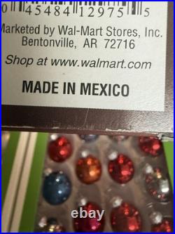 Vintage Glass Christmas Ornaments Huge Lot Holiday Time Walmart Hand Crafted