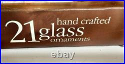 Vintage Glass Christmas Ornaments Huge Lot Holiday Time Walmart Hand Crafted