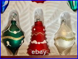 Vintage Glass Christmas Ornaments Huge Lot Holiday Time Walmart Hand Crafted